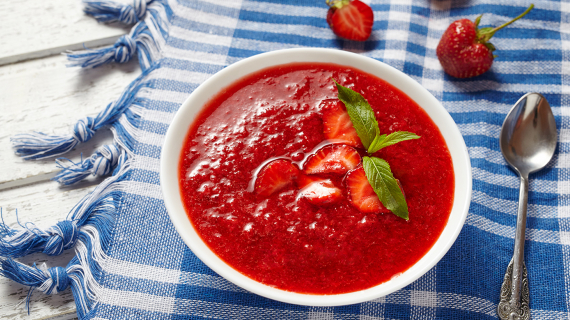 soupe fraises