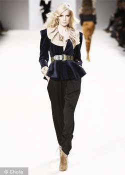 Chloé défilé Automne Hiver 2009 2010